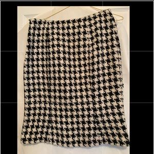 Houndstooth Skirt